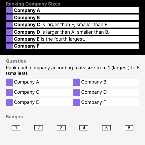 SHL Deductive Interactive Seating Arrangements Sample