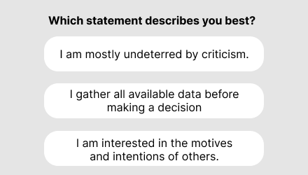 HSBC Values Assessment Sample Question 3