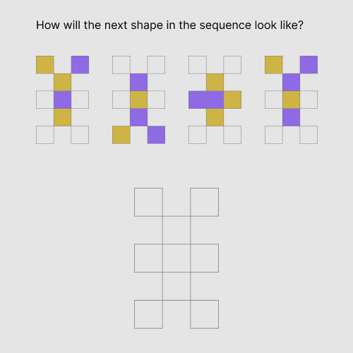 SHL Inductive Interactive Shape Sequence