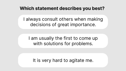 SHL OPQ32 Sample Question