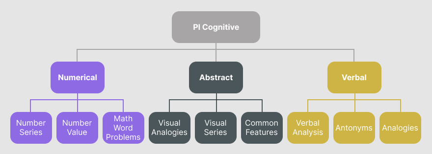 PI Cognitive Assessment 9 Question Types