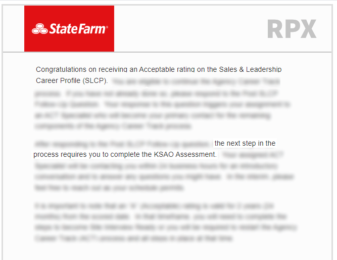 State Farm KSAO Test Invitation - Edit