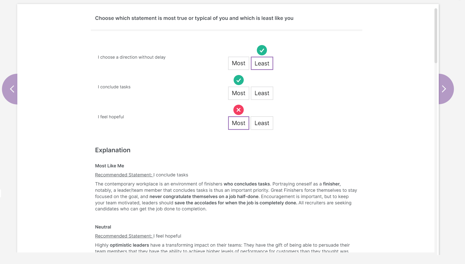 HSBC Values JTP Explanation Sample