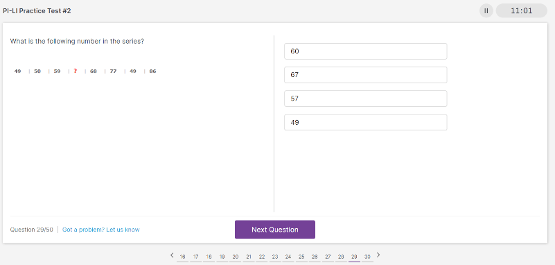 JTP PI Cognitive Prep Sample