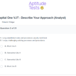 Capital One Virtual Job Tryout Describe Your Approach Sample