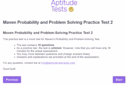 Maven Probability and Problem Solving Practice 1