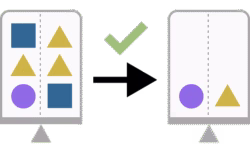 Arctic Shores Balance Game - Removing Identical Shapes