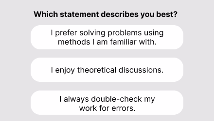 SHL OPQ32 Personality Sample Question 1