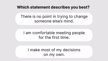 SHL OPQ32 Personality Sample Question 2